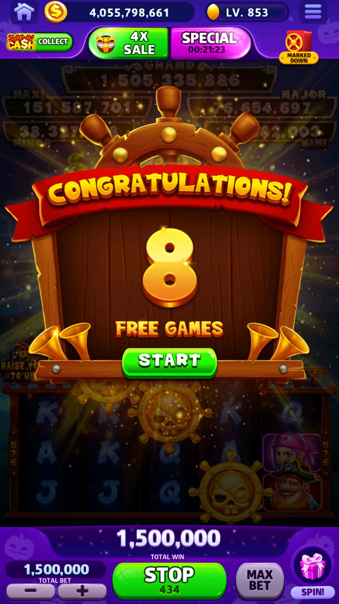 Mega Winner Slots game
